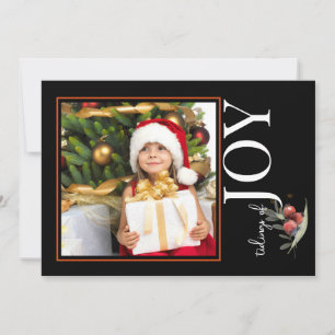 1 PHOTO CARTE DE NOËL - JOIE avec les baies