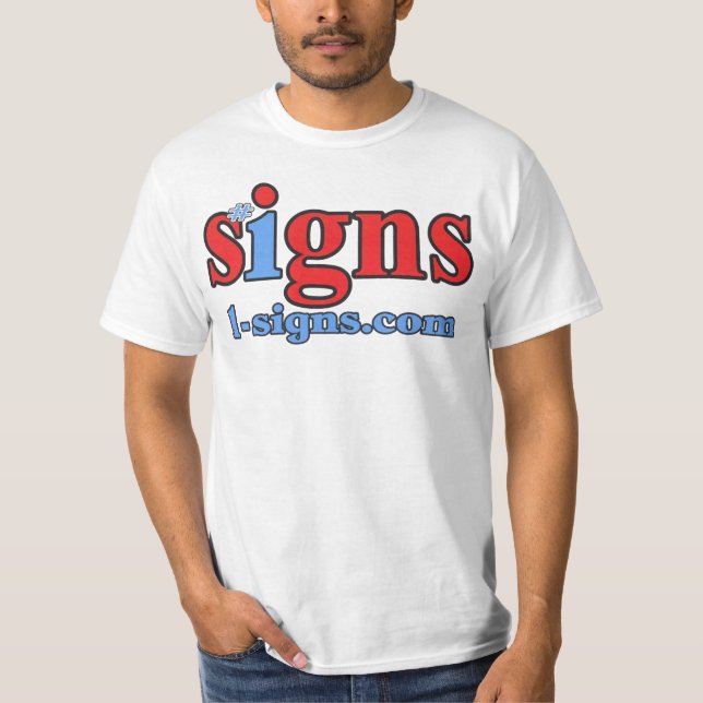 #1 signe le T-shirt (Devant)