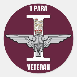 1 Sticker du cercle vétéran du régiment de parachu