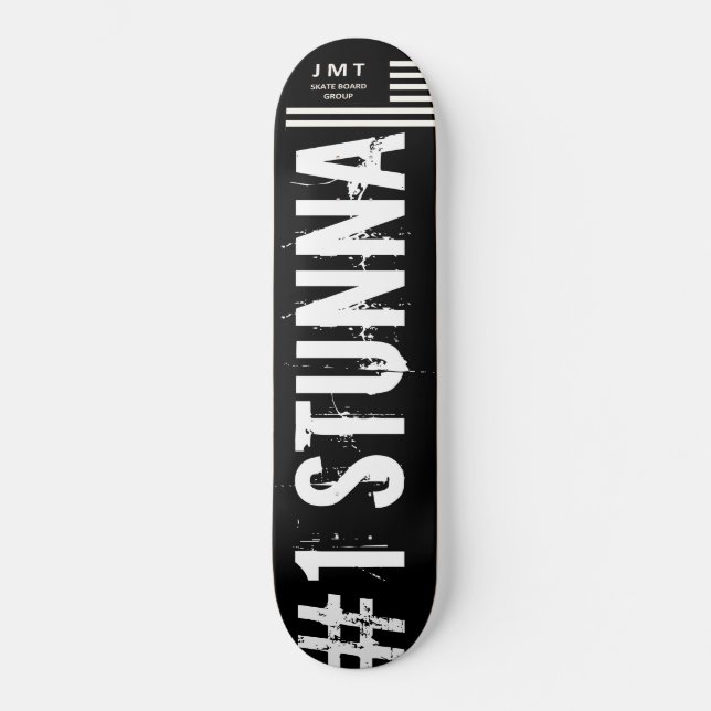 #1 STUNNA SKATEBOARD / JMT USA Skate board (Recto)