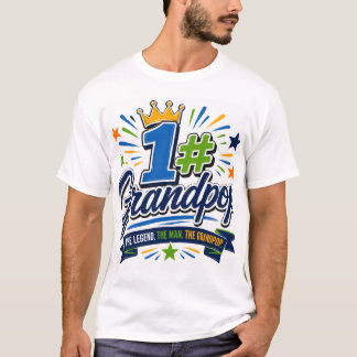 1# T-Shirt Grandpop