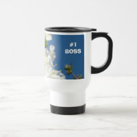 #1 Tasse de voyage BOSS Fleurs de cerisier Printem