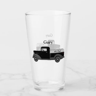 #1 Verres à boire de pint pour le vieux camion de