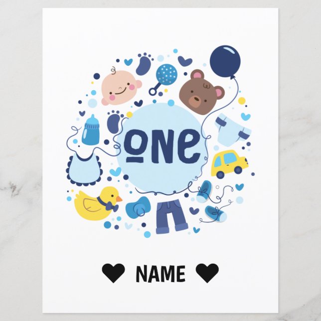 1er anniversaire (Devant)