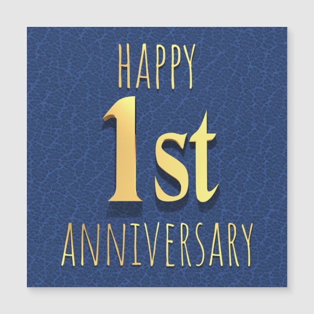 1er anniversaire (Devant)