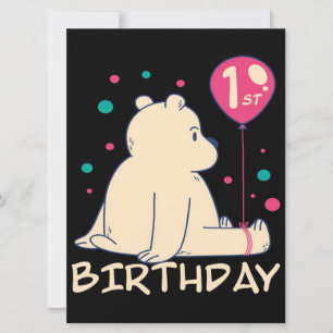 1er anniversaire 1 an bébé - mignonne, drôle Cadea