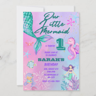 1er anniversaire Invitations
