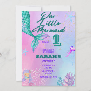 1er anniversaire Invitations