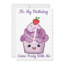 1er anniversaire Invitations de fête