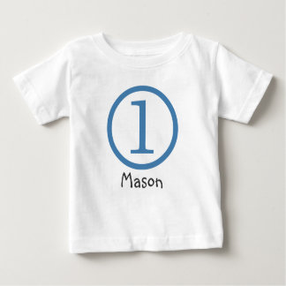 1er Anniversaire T-Shirt Boy personnalisable