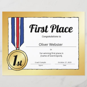 1er Certificat de sport