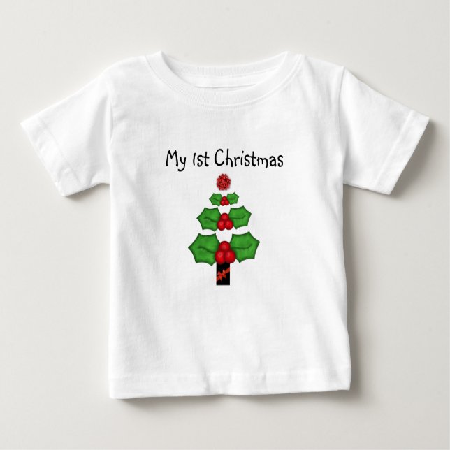 1er Noël Enfants T-shirt Noël (Devant)