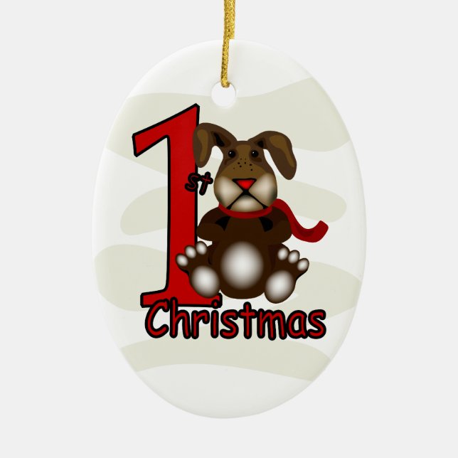 1er ornement de Noël pour bébé (Devant)