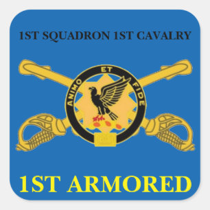 1ER SQUADRON 1ER CAVALRY 1ER STICKERS ARMÉS