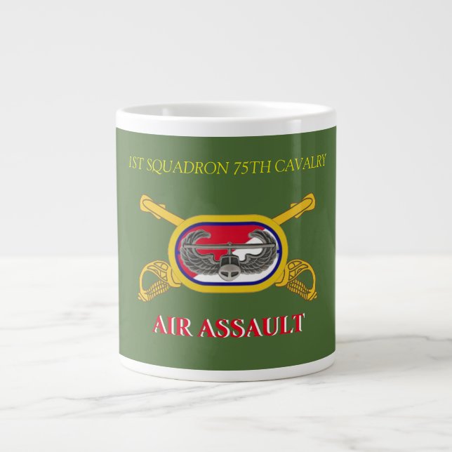 1ER SQUADRON 75E CAVALRY 101E AIRBORNE MUG (Devant)