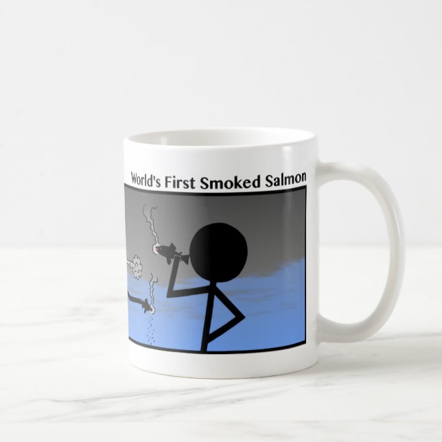1er Stickman Mug Saumon fumé - 110 (Droite)