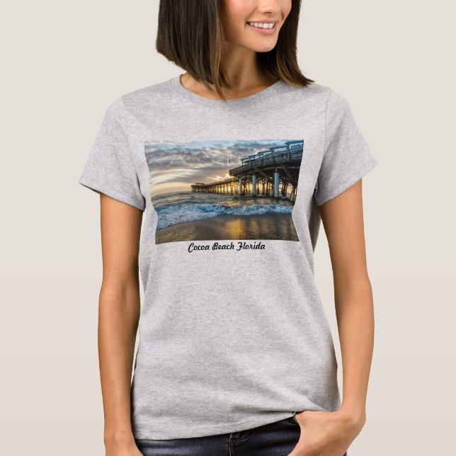 1er Sunrise 2017 Cocoa Beach T-Shirt (Devant)