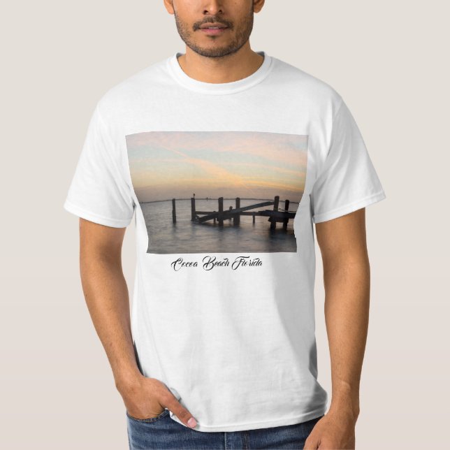 1er Sunset 2017 T-shirt Cocoa Beach (Devant)