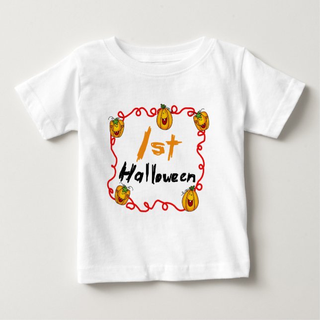 1er t-shirts et cadeaux d'Halloween (Devant)