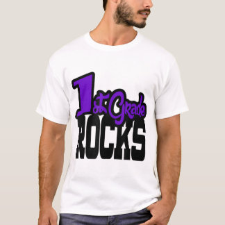 1ère année ROCKS Purple School Teacher T-shirt
