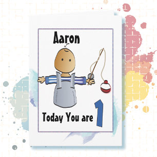 1ère carte d'anniversaire personnalisée pour lui