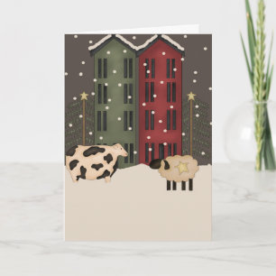 1ère carte de Noël dans une nouvelle maison