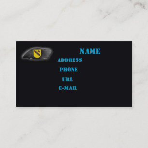 1ère cavalerie air-roc vet iraq nam carte d'affair