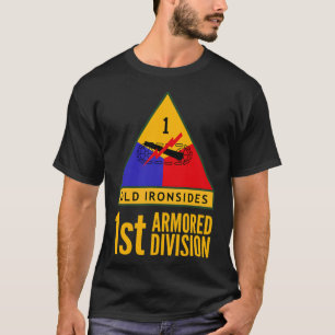 1ÈRE DIVISION ARMÉE T-Shirt MILITAIRE AMÉRICAINE.