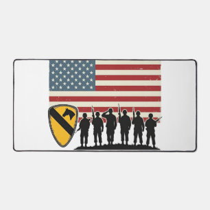 1ère Division de Cavalerie Fort Hood Vintage Milit