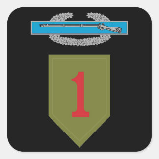 1ère division d'infanterie Sticker CIB