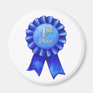 1ère place Bleu ruban aimant