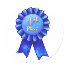 1ère place Stickers ruban