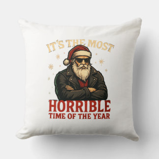 1nkFury - Coussin de Noël C'est le plus horrible