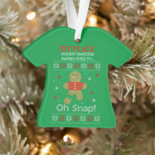 1re Place Laid Christmas Sweat Concours Prix