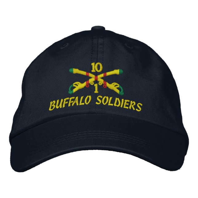 1re Sqdn., 10e Casquette brodé de la cavalerie (Devant)