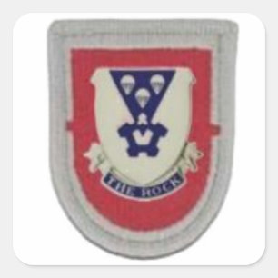 1ST BN 503D INFANTRY BERET FLASH/DUI STICKERS
