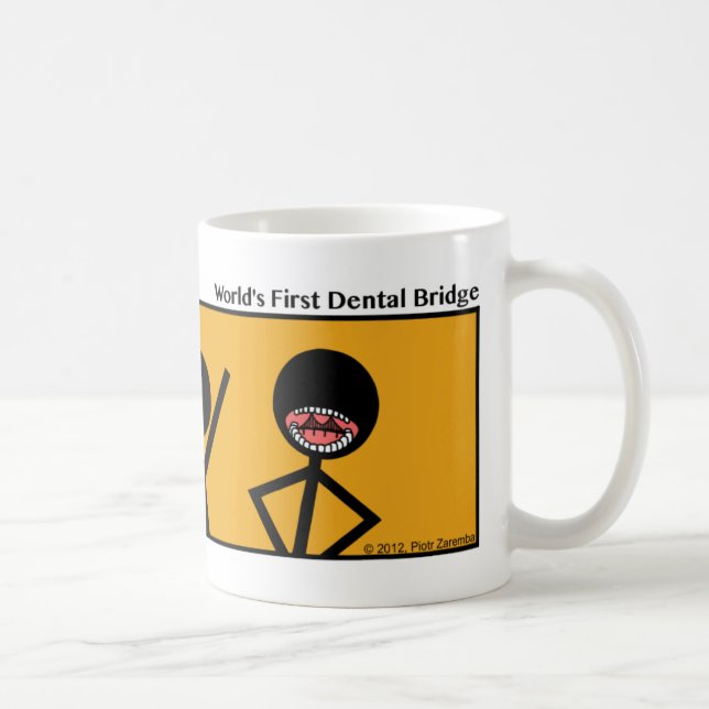 1st Dental Bridge Stickman Mug - 081 (Droite)