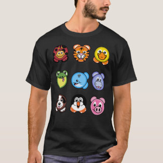 2000s Nostalgie ZooPals Plates Classic T-Shirt