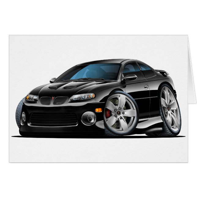 2004-06 voiture noire de GTO (Devant horizontal)