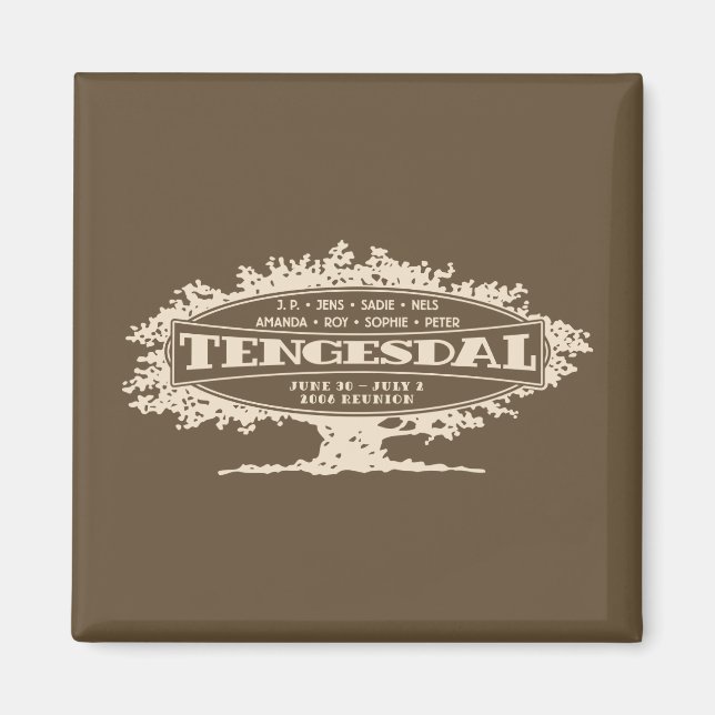 2006 Tengesdal Reunion Magnet (Devant)