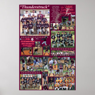 2008 10u Loudoun Longhorns Poster