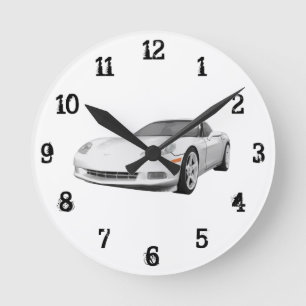 2008 Corvette : Horloge murale