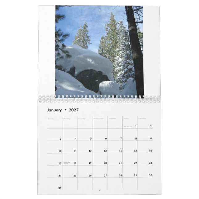 2009 calendriers pittoresques de voyages (Jan 2027)