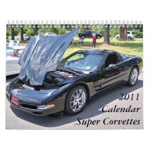 2011 calendrier Corvette superbes