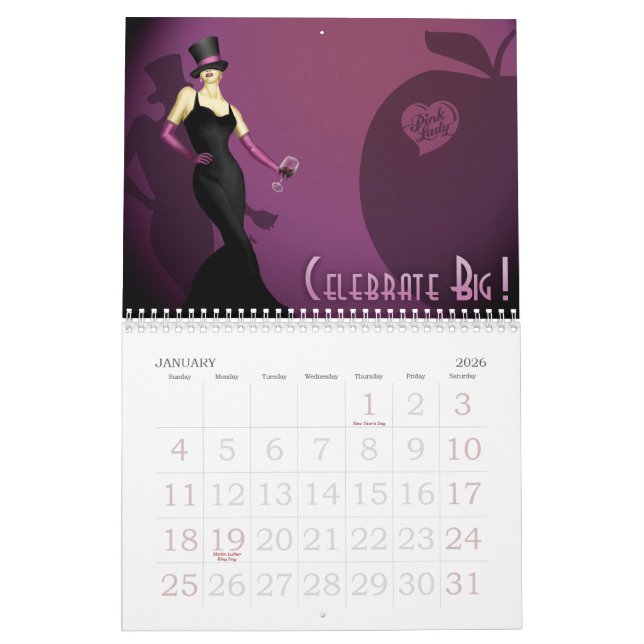 2011 calendrier de Madame rose Amériques (Jan 2026)
