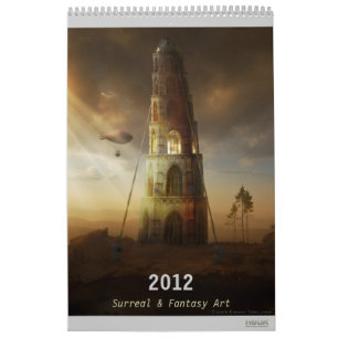 2012 Digital Surreal & Imaginaire Art - Calendrier