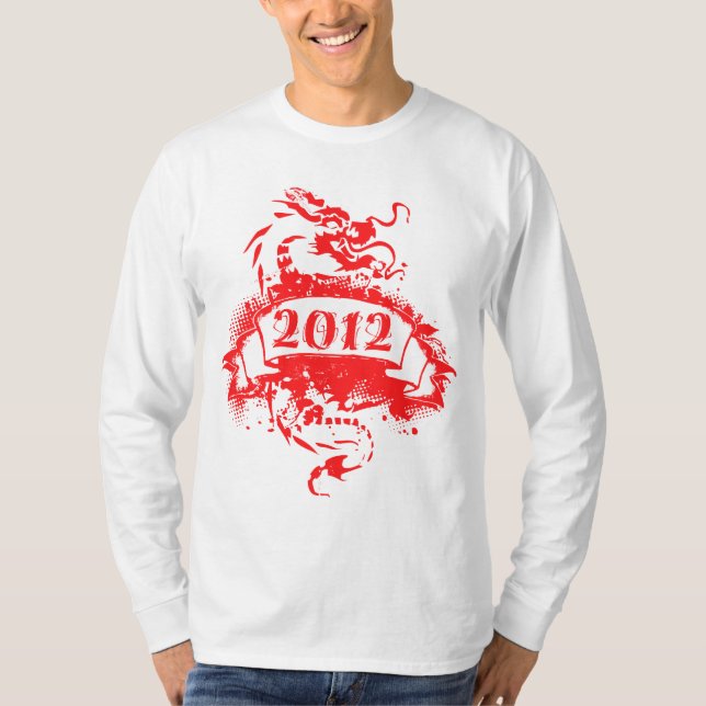 2012 - Dragon Rouge - T-Shirt (Devant)