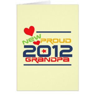 2012 T-shirts et cadeaux fiers de grand-papa