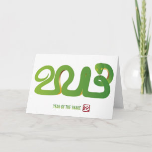 2013 Carte chinoise de la nouvelle année