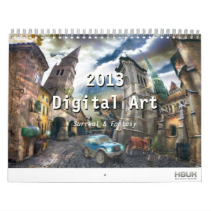 2013 Digital Surreal & Imaginaire Art - Calendrier